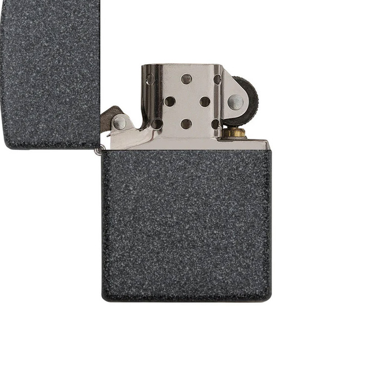 فندک زیپو اورجینال کد 211 (iron stone)ساده آسفالتی