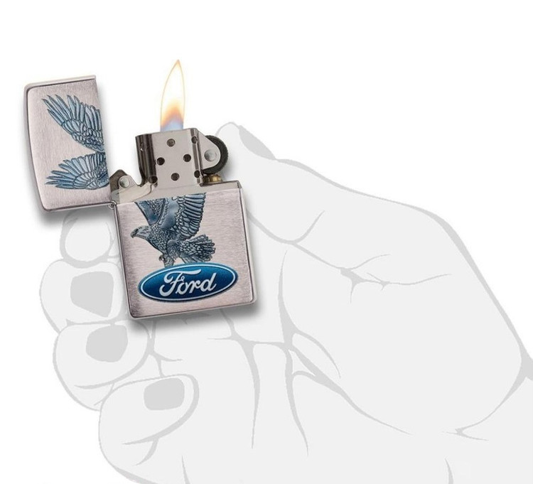 فندک زیپو اورجینال مدل 29296 ( فورد ford )