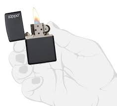 فندک زیپو اورجینال مدل ZL 218 ( مشکی مات )