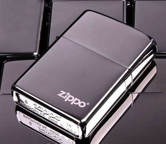 فندک زیپو اورجینال مدل 150 zl ( آیس بلک براق )