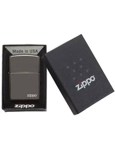 فندک زیپو اورجینال مدل 150 zl ( آیس بلک براق )