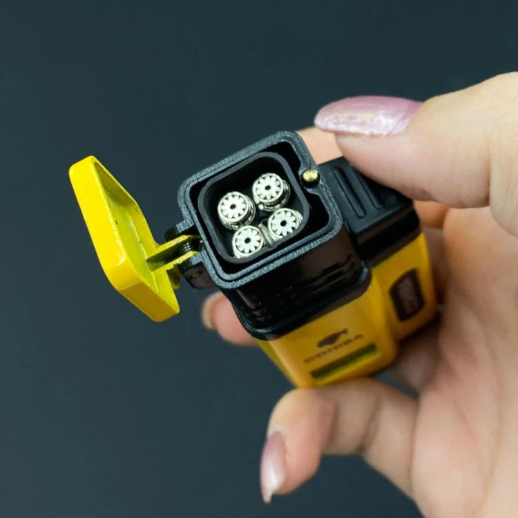 فندک کوهیبا مدل چهار شعله جت کد DKD-1162