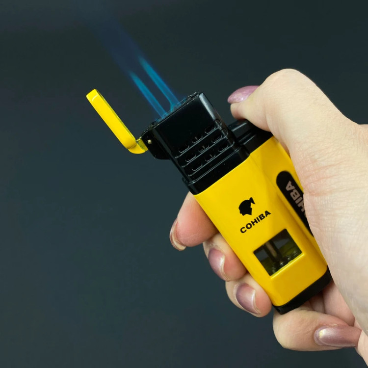 فندک کوهیبا مدل چهار شعله جت کد DKD-1162