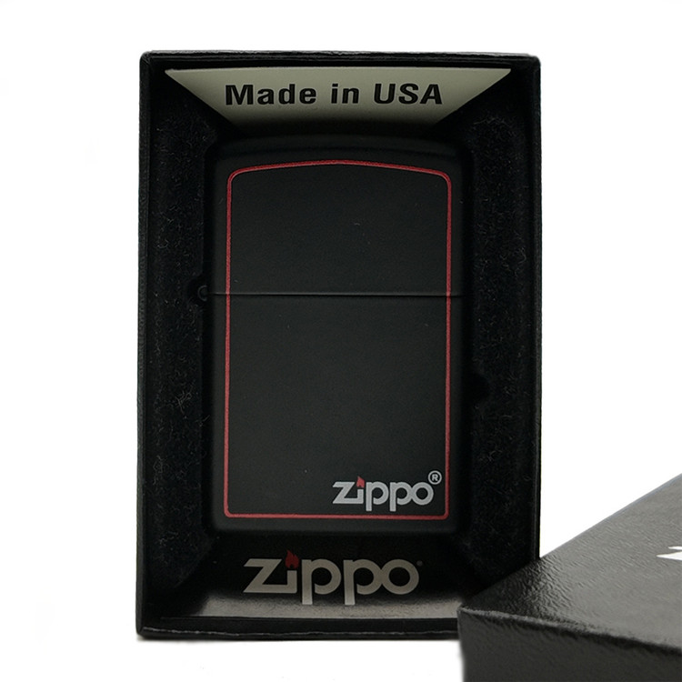 فندک زیپو اصل مدل 218ZB – Classic Black & Red