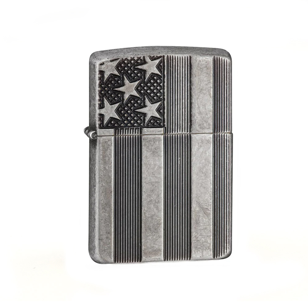 فندک زیپو اصل مدل 28974 | American Flag Armor