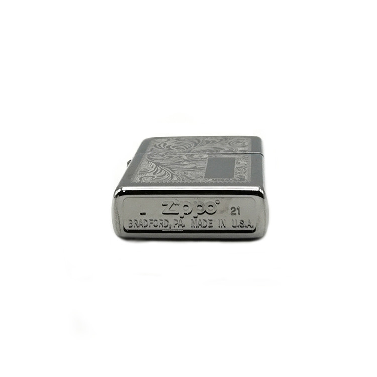 فندک زیپو 352 طرح Venetian | کروم براق | Zippo High Polish Chrome Venetian