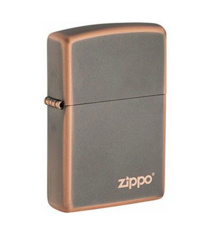 فندک زیپو 49839ZL طرح Zippo Lasered | Rustic Bronze
